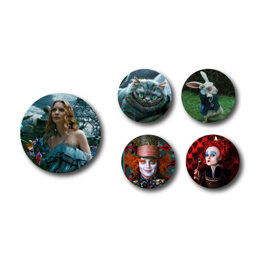 Tim Burton Alice In Wonderland Pack