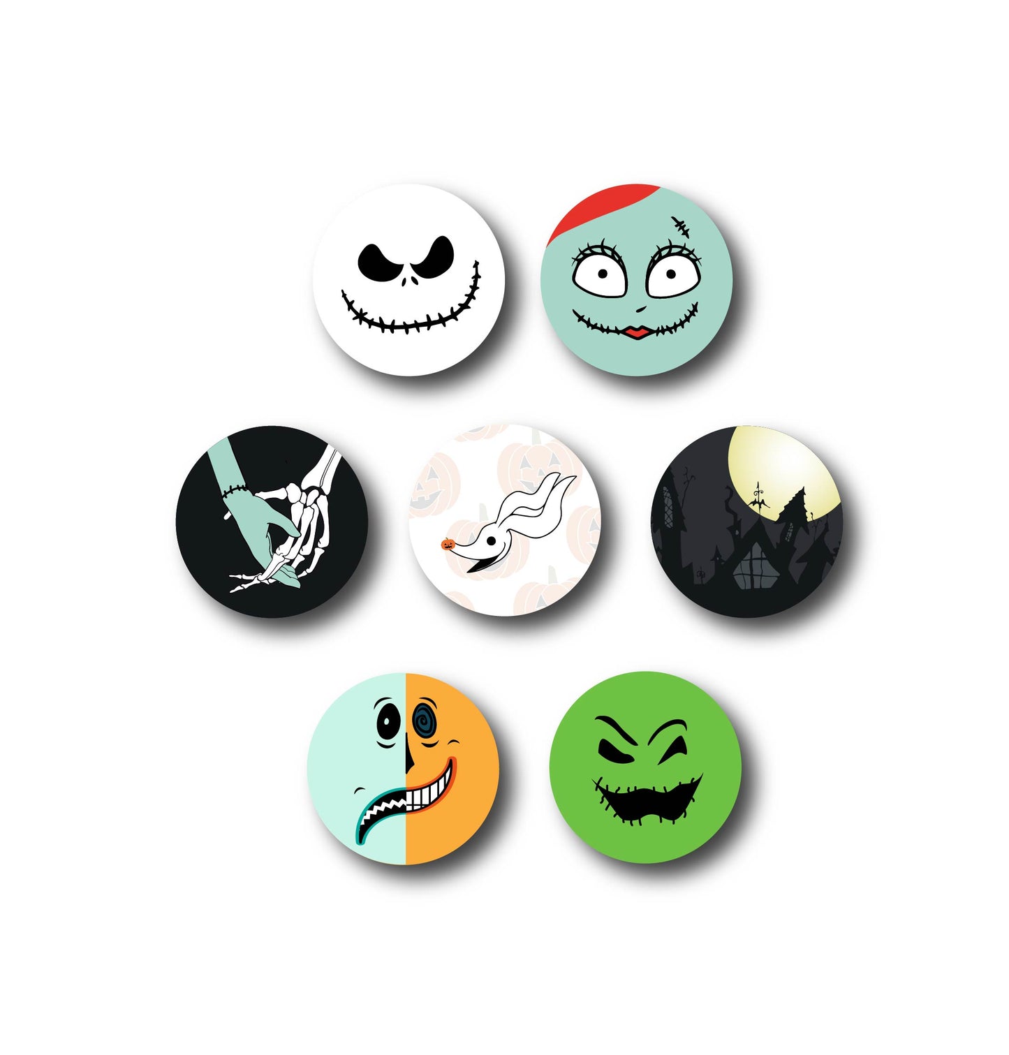 Individual Nightmare Before Christmas Pins