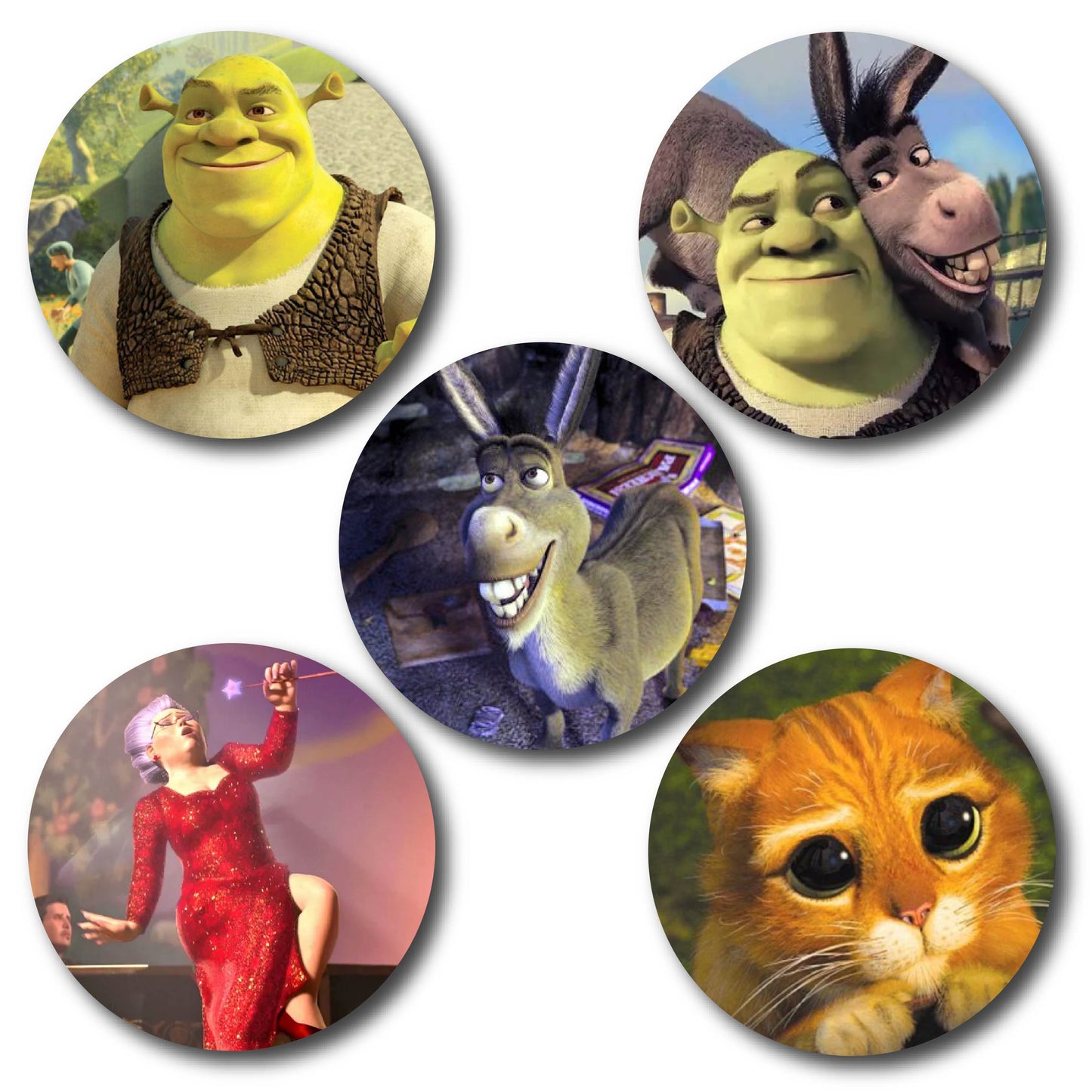 Individual Shrek Pack Pins