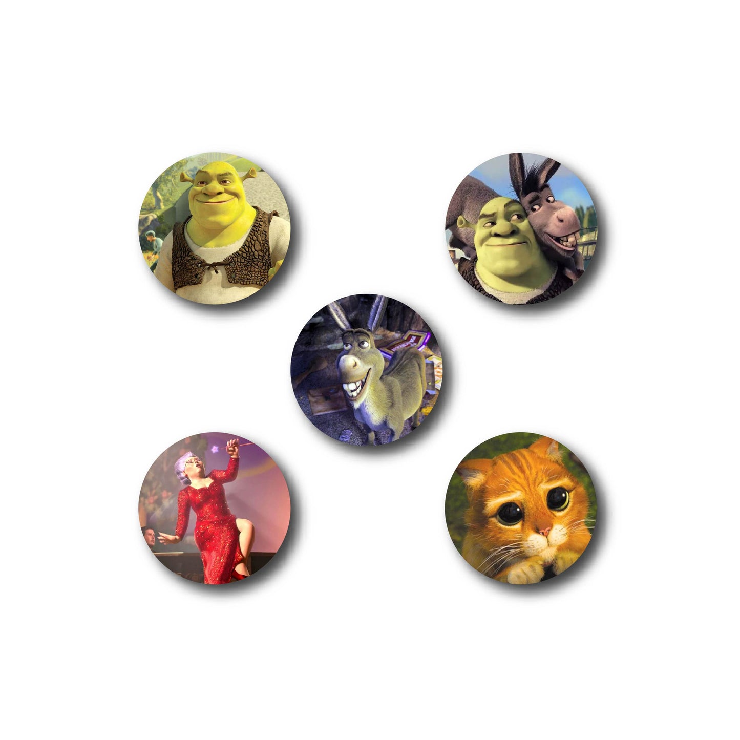 Individual Shrek Pack Pins