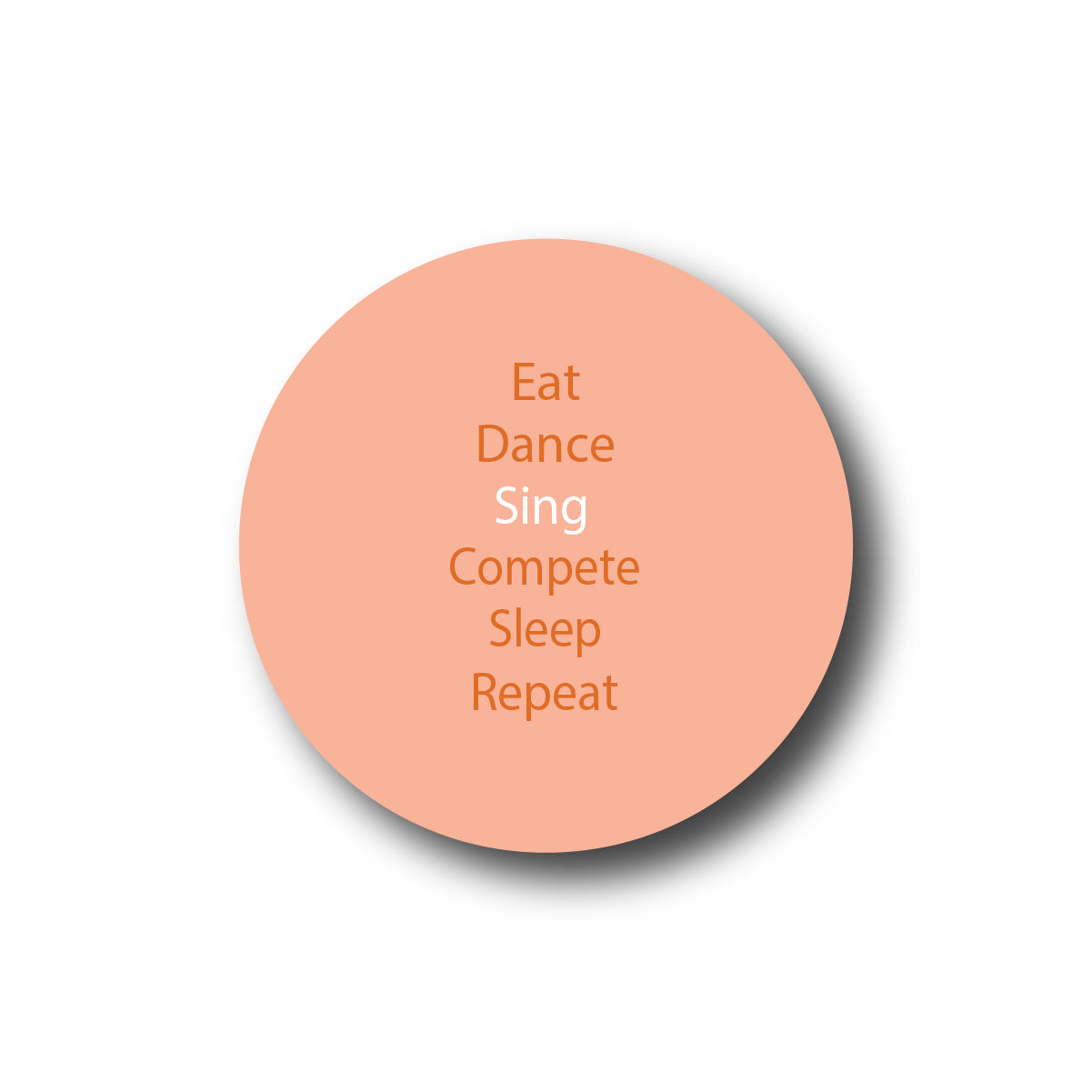 Eat, Dance, Sing